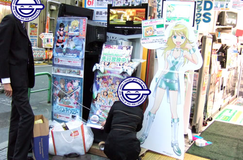 日本に2コだけ。XBox360版アイドルマスター等身大?パネル