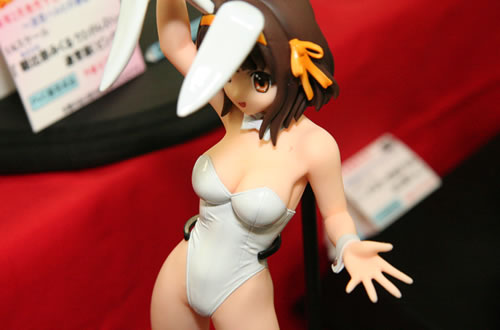 これから発売される「ハルヒバニー」フィギュア