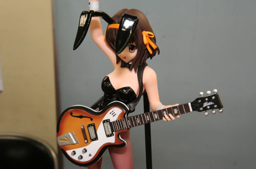 これから発売される「ハルヒバニー」フィギュア