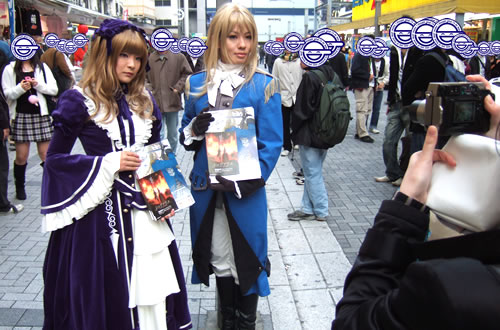 この秋一番の多さ?秋葉原のコスプレいろいろ