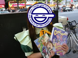 メロンちゃんコスプレのスタッフ