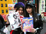 コスプレの店頭販売応援