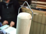 仕込みモップ 吊下げ金具も備えている