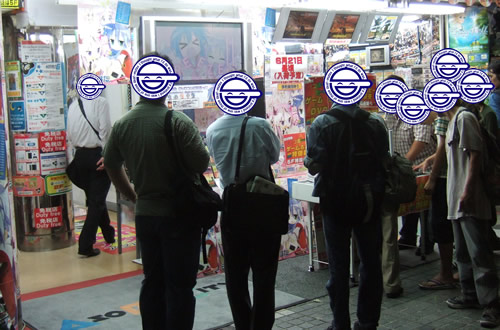アソビットゲームシティでの店頭デモ