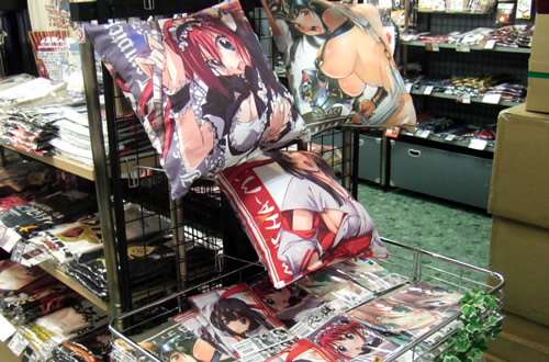 「ちょっとエッチな」クイーンズブレイドクッションカバー 発売してた