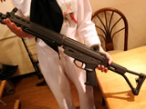 89式小銃折曲銃床式