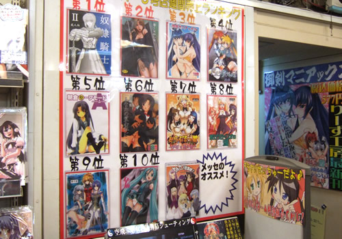 メッセサンオー3号店の同人誌ランキング