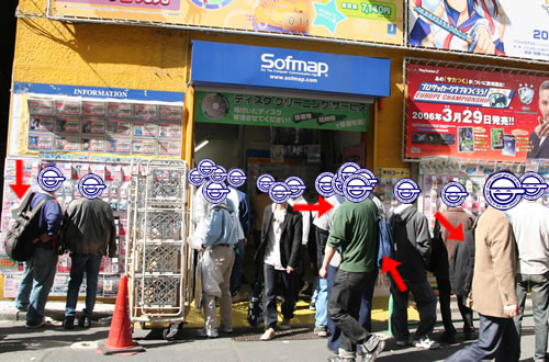 アキバのリュック使用率
