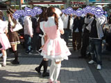 JRア秋葉原駅前のメイド