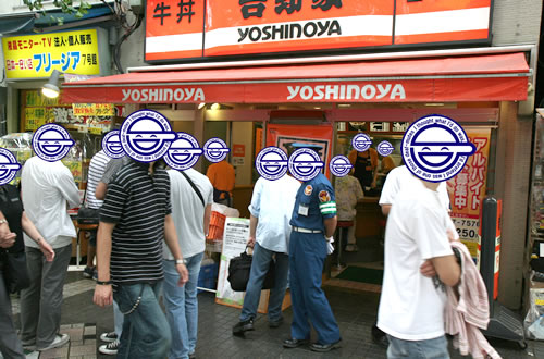 吉野家の牛丼復活、秋葉原中央通り店は午後4時半ごろに完売
