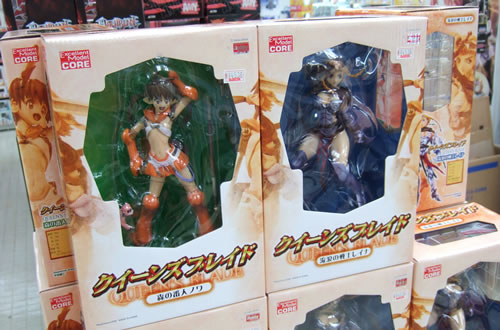 クイーンズブレイド「流浪の戦士レイナ」「森の番人ノワ」フィギュア発売