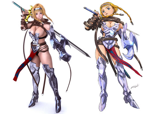 クイーンズブレイド3DCG版